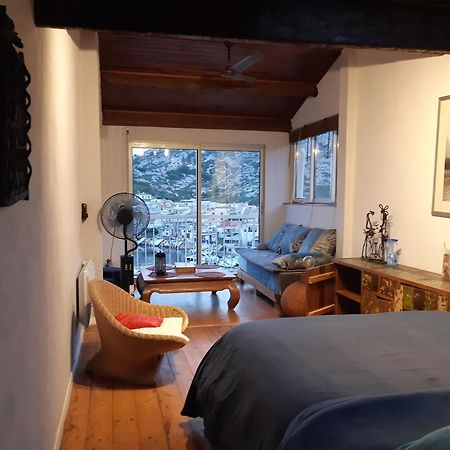 Cabanon Vue Mer Et Calanques Les Goudes Marseille Bagian luar foto