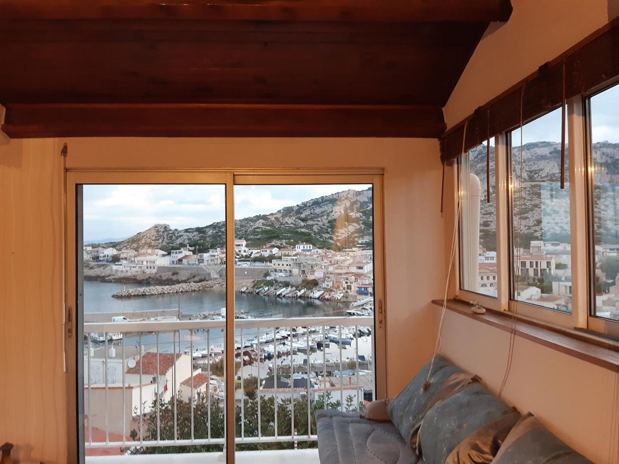 Cabanon Vue Mer Et Calanques Les Goudes Marseille Bagian luar foto