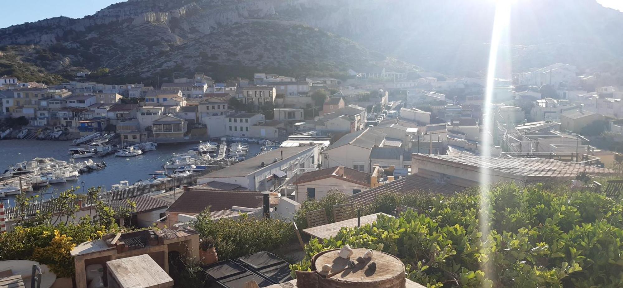 Cabanon Vue Mer Et Calanques Les Goudes Marseille Bagian luar foto